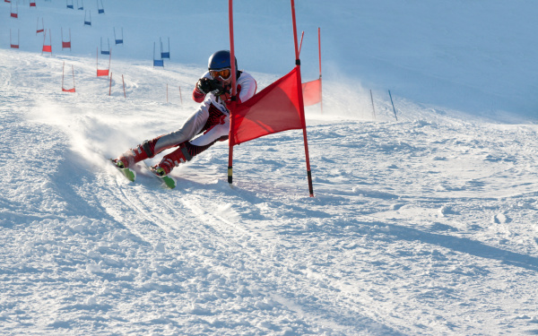 konkurrencer pa mountain ski