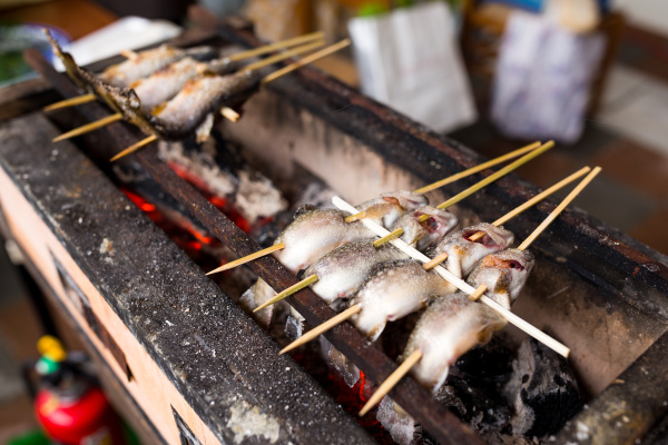 japonska tradycyjna ryba z grilla