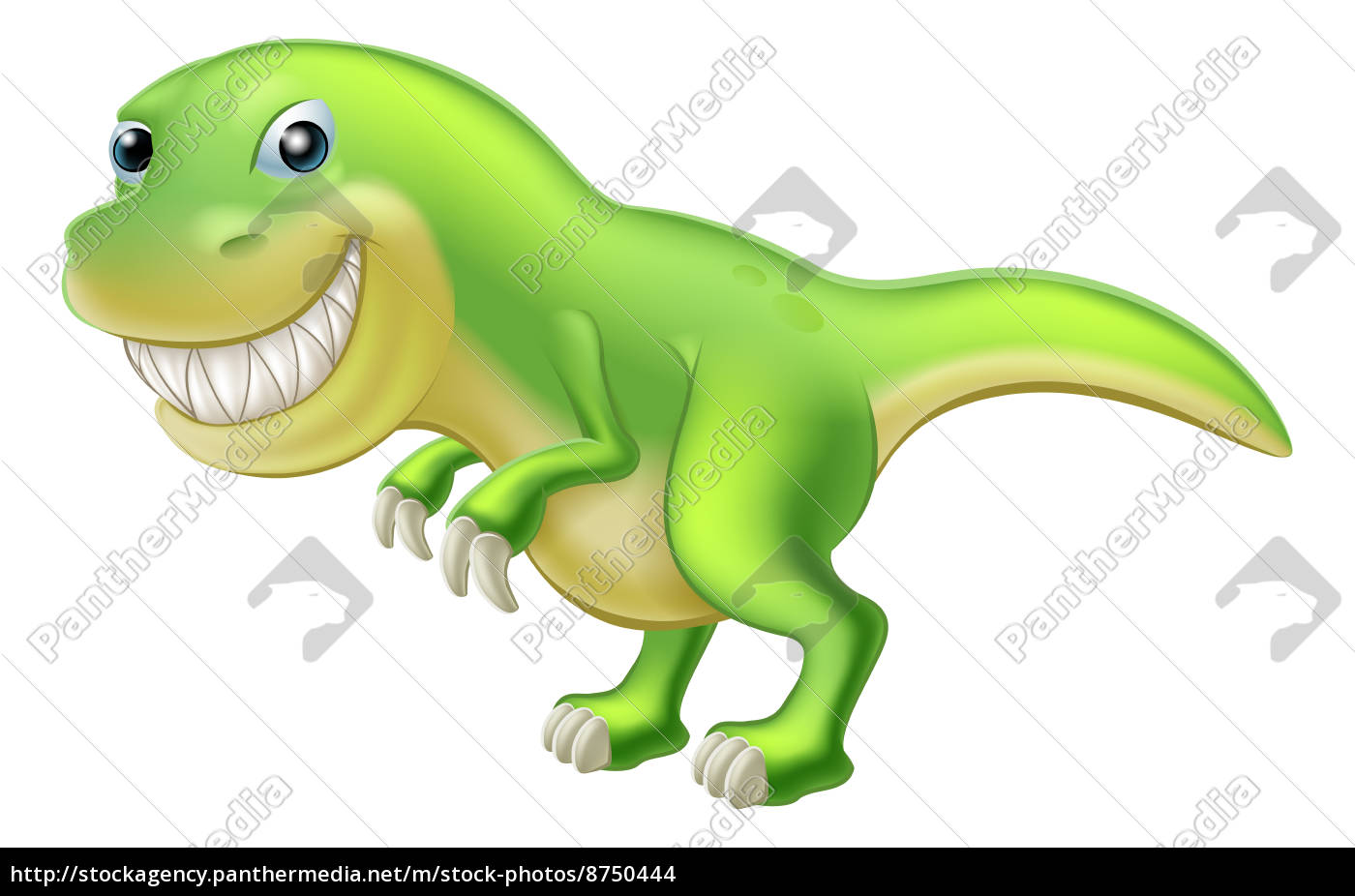 Dinosaurio de dibujos animados T Rex - Stockphoto #8750444 | Agencia de  stock PantherMedia