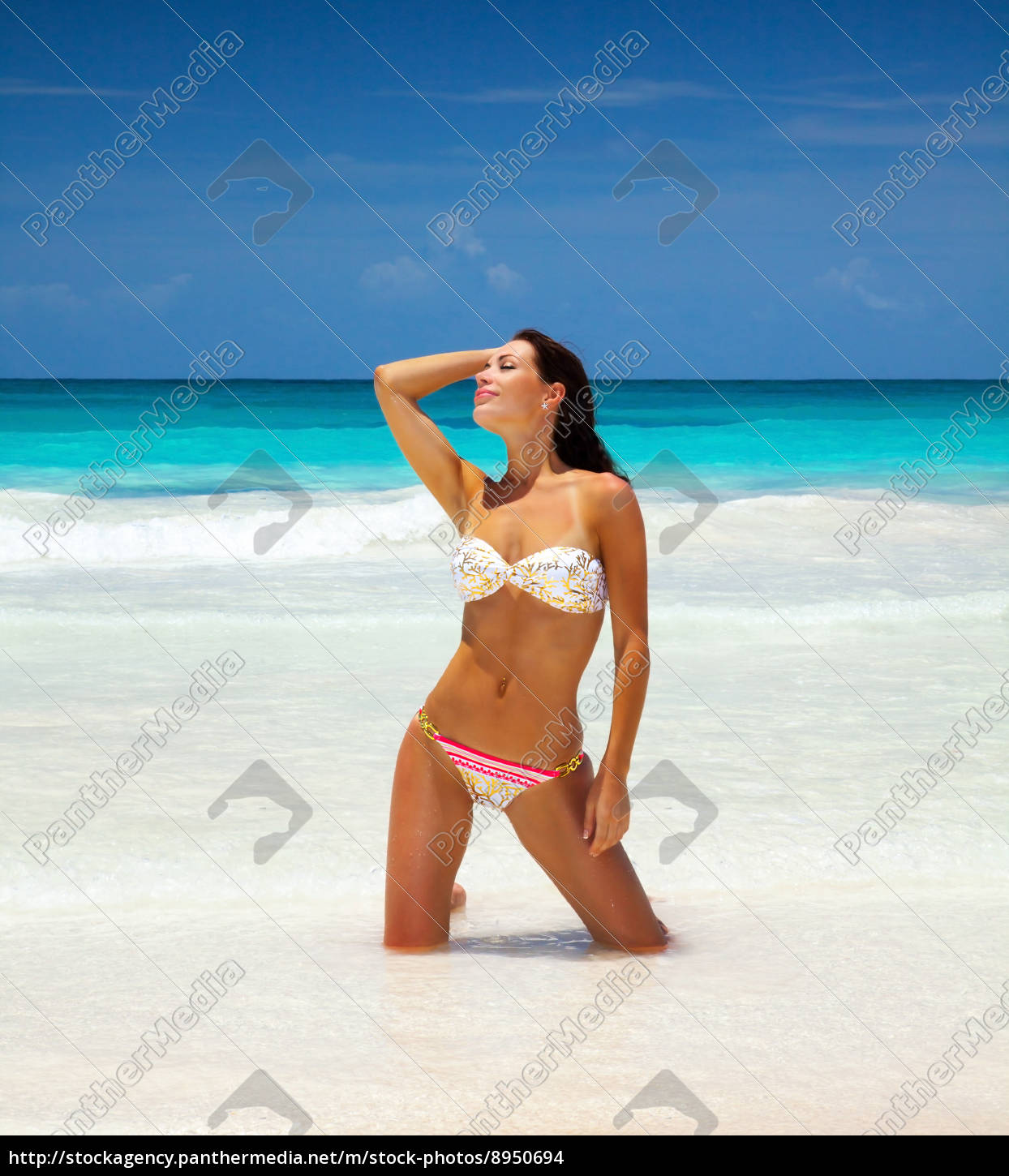 Sexy woman on the beach - Stock image #8950694 | PantherMedia Stock Agency