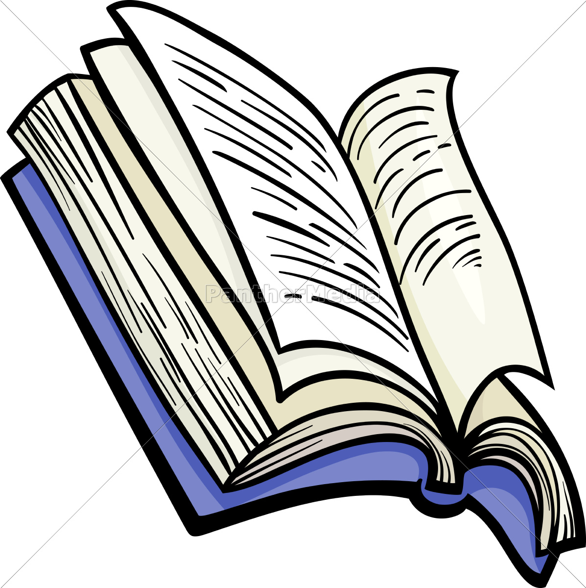 buch-clipart-karikaturillustration - Lizenzfreies Bild 9755792 |  Bildagentur PantherMedia