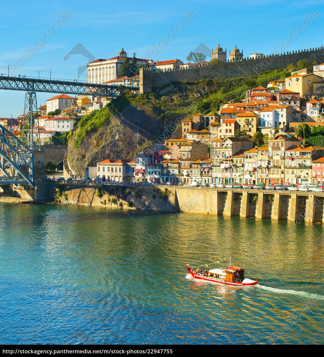 douro fluss in porto portugal - Lizenzfreies Bild 22947755 | Bildagentur  PantherMedia