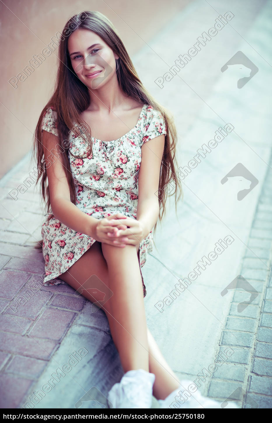 Pretty girl outdoors - Royalty free photo 25750180 | PantherMedia Stock  Agency