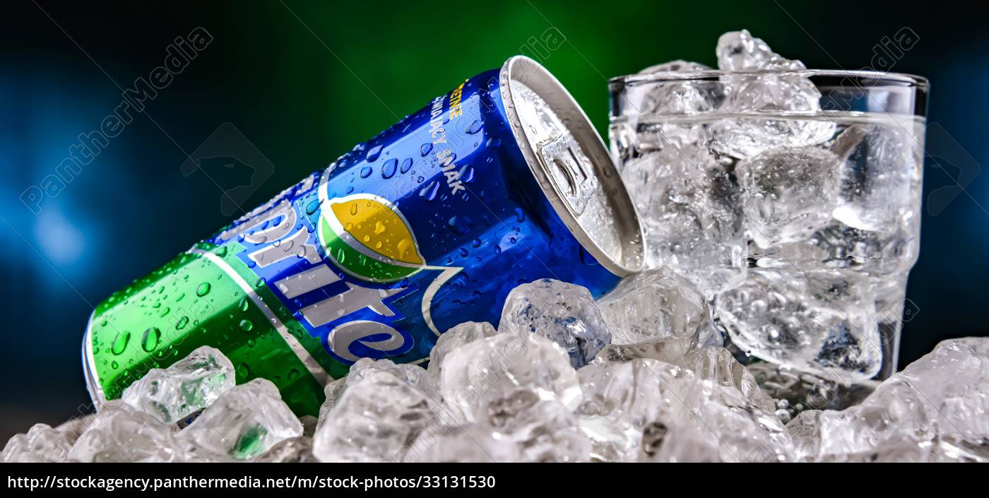 Can of Sprite drink in crashed ice Rights managed image 33131530 PantherMedia Stock Agency